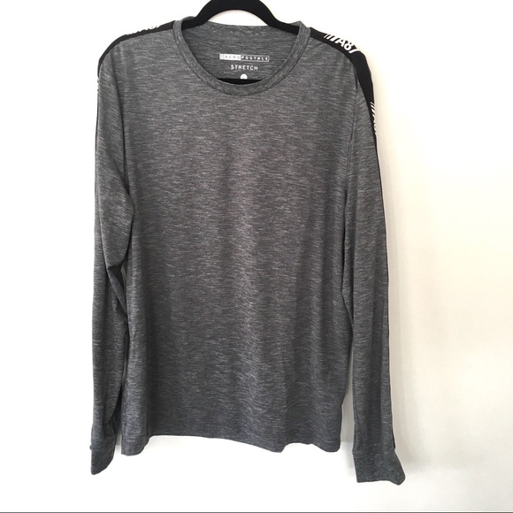 Aeropostale Men’s Long Sleeve T-Shirts Gray Sz L - Picture 1 of 3